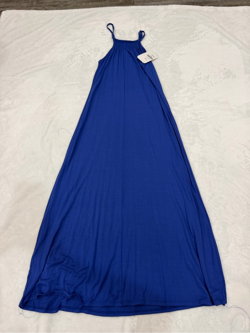 NWT Buttery Soft Royal Blue Maxi Dress